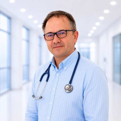 Tomasz Chwyczko - kardiolog, echokardiografista, lekarz sportowy, Klinika Dr Kuśmierczyk w Warszawie.